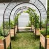 2’ X 4’ Arch Trellis For Planter Boxes -Garden Care Shop 8612976 0414 arch trellis for 2 foot x 4 foot planter box