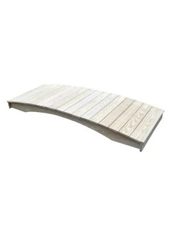Plank Garden Bridge Unfinished 3' X 10' -Garden Care Shop 8613097 01v 3