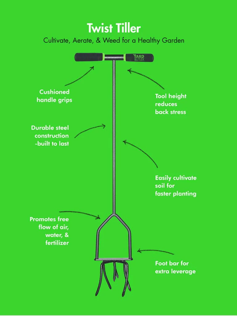 Yard Butler® Twist Tiller 5 Yard Butler® Twist Tiller - Image 3