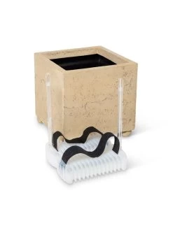 Self-Watering LavaStone® Modern Square -Garden Care Shop 8613258 4193