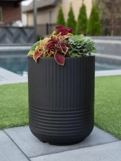 Arden Round Planter 16 Arden Round Planter -Garden Care Shop 8613267 02V tif