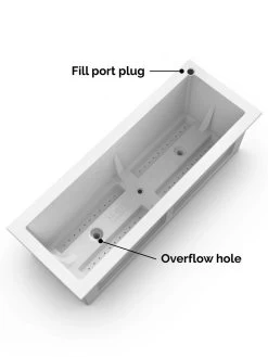 Fairfield Self-Watering Elevated Garden Bed -Garden Care Shop 8613283 11V