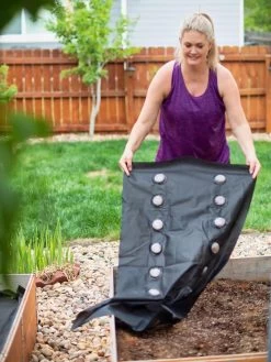 SeedSheets Organic Vegetable Garden, Spicy Sinola Salsa, 4' X 8' -Garden Care Shop 8613295 10V