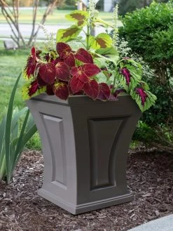 Cambridge Tall Planter, 18" Height -Garden Care Shop 8613523 06V