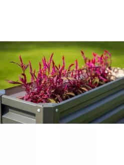 Metal Double Height Raised Garden Bed 10 Metal Double Height Raised Garden Bed -Garden Care Shop 8613688 03V 3 4