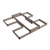 Terraced H-Shape Garden Bed 1 Terraced H-Shape Garden Bed -Garden Care Shop 8614260 01V 3 4 terraced h shape garden bed