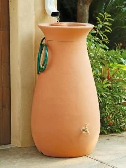 Rainwater Urn, 65 Gallon -Garden Care Shop GS37517 02 tif
